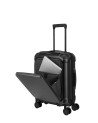  Travelite - Trolley Tg. S+ con tasca frontale in policarbonato