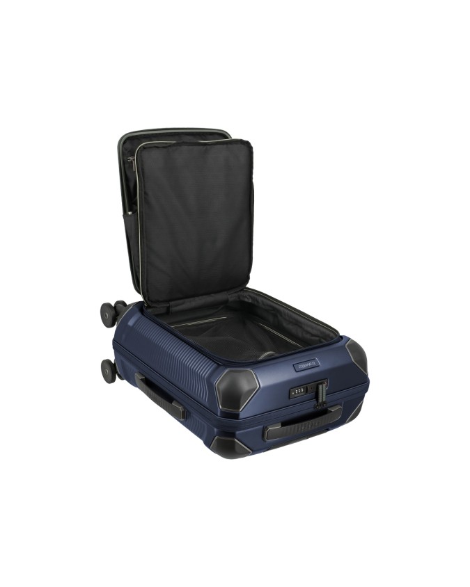  Travelite - Trolley Tg. S+ con tasca frontale in policarbonato