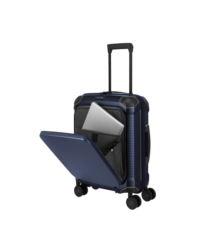  Travelite - Trolley Tg. S+ con tasca frontale in policarbonato