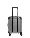 Travelite - Trolley Größe S aus Polycarbonat, 4 Räder, Modell Millennium