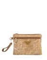 Ynot - Side-Handle Clutch, Size M, in Nylon with "Città Gum" Print