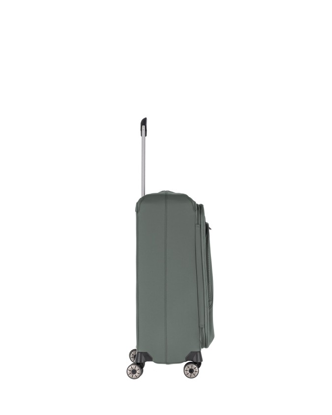 Travelite - Trolley Medio in nylon riciclato espandibile 4 ruote 68 cm Priima