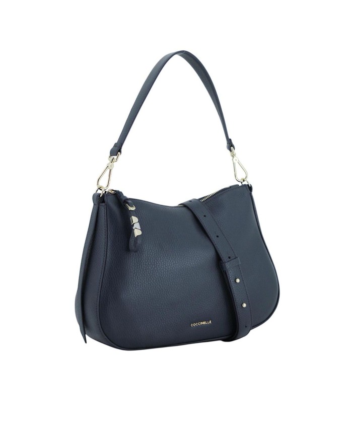 Coccinelle - Medium-sized leather shoulder bag with a shoulder