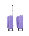 Roncato - Handgepäck-Trolley aus Polyester, 4 Rollen, 55 cm, erweiterbar, Flyover