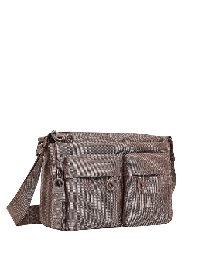 Mandarina Duck - Borsa a tracolla con tasche frontali in