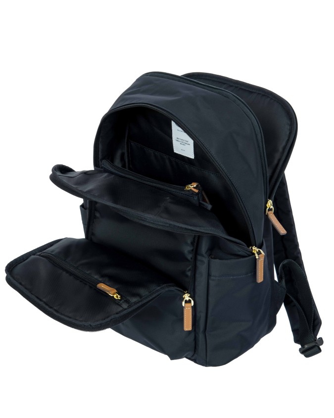 Bric's - Rucksack City Grande 2 in 1 aus recyceltem Stoff –