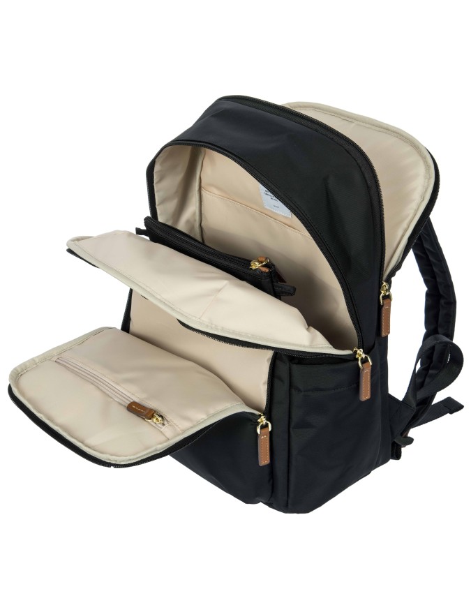 Bric's - Rucksack City Grande 2 in 1 aus recyceltem Stoff –