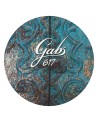 Gabs - GMoney14 Trip Bull Black Lederbrieftasche