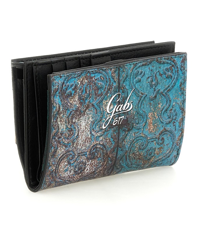 Gabs - GMoney14 Trip Bull Black Leather Wallet