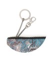 Gabs - Bull Black Gkey Holder Plus Printed Leather Pouch Keychain