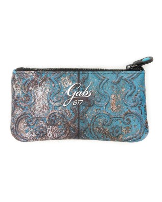 Gabs - Bull Black Gkey Holder Plus Printed Leather Pouch...