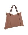 Gabs - Thamara Two-Tone Gold Bull Leather Shopping Bag, Size M
