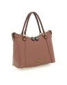 Gabs - Thamara Two-Tone Gold Bull Leather Shopping Bag, Size M