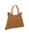 Gabs - Thamara Two-Tone Gold Bull Leather Shopping Bag, Size M