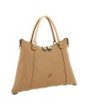Gabs - Thamara Two-Tone Gold Bull Leather Shopping Bag, Size M