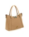 Gabs - Thamara Two-Tone Gold Bull Leather Shopping Bag, Size M