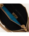 Gabs - Thamara Two-Tone Gold Bull Leather Shopping Bag, Size M