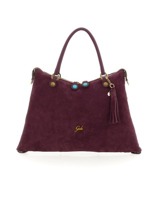  Gabs - Borsa Shopping Tg. M Crosta Bull Black Gold Thamara