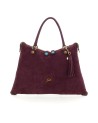 Gabs - Shopping Bag, Size M, Crosta Bull Black Gold Thamara