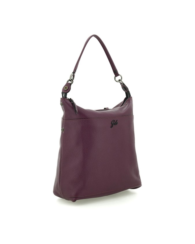  Gabs - Zaino Donna Tg. L con Banda Orizzontale in Pelle Bull