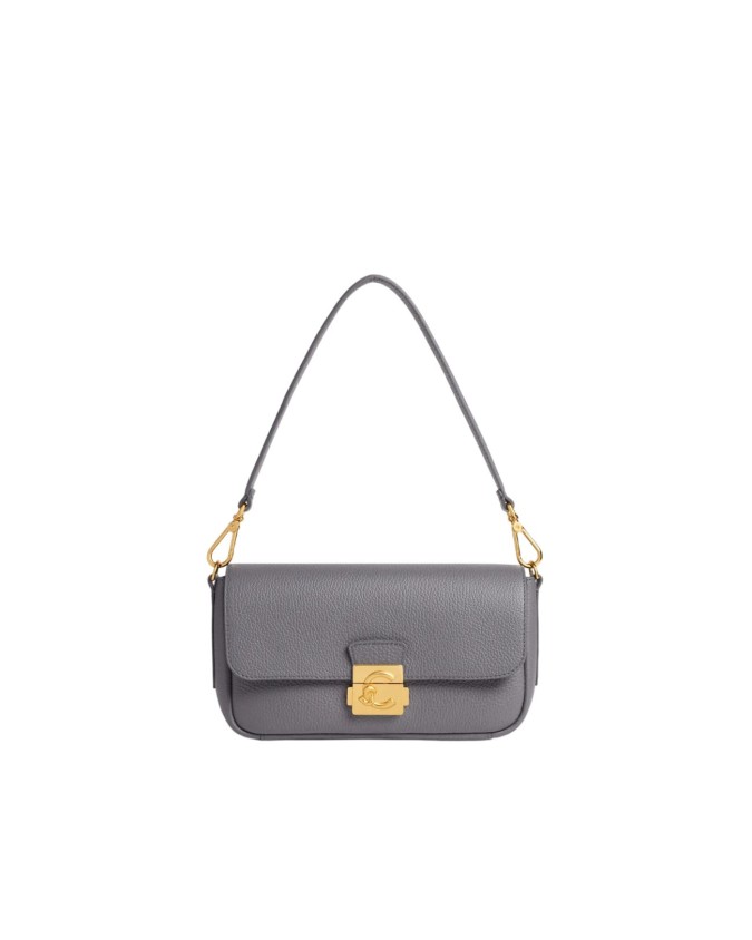 Coccinelle - Medium C-Me Leather Shoulder Bag with Flap and