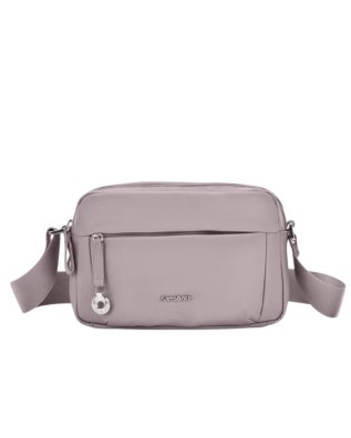  Samsonite - Borsa a tracolla XS in nylon con tasca frontale