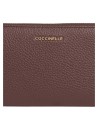Coccinelle - Portafoglio in pelle zip around con porta monete