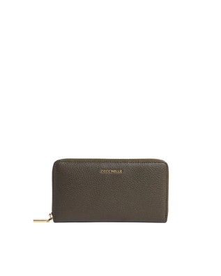  Coccinelle - Portafoglio in pelle zip around con porta monete