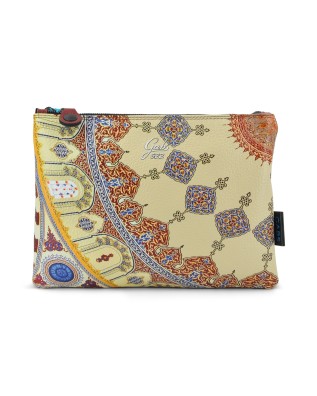Gabs - Beyoncé Women's Leather Clutch, Size M, Trip Print...