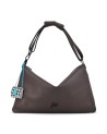 Gabs - Damen-Clutch aus Leder, Größe M, Modell Beyonce Est West Bull Black
