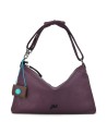Gabs - Damen-Clutch aus Leder, Größe M, Modell Beyonce Est West Bull Black