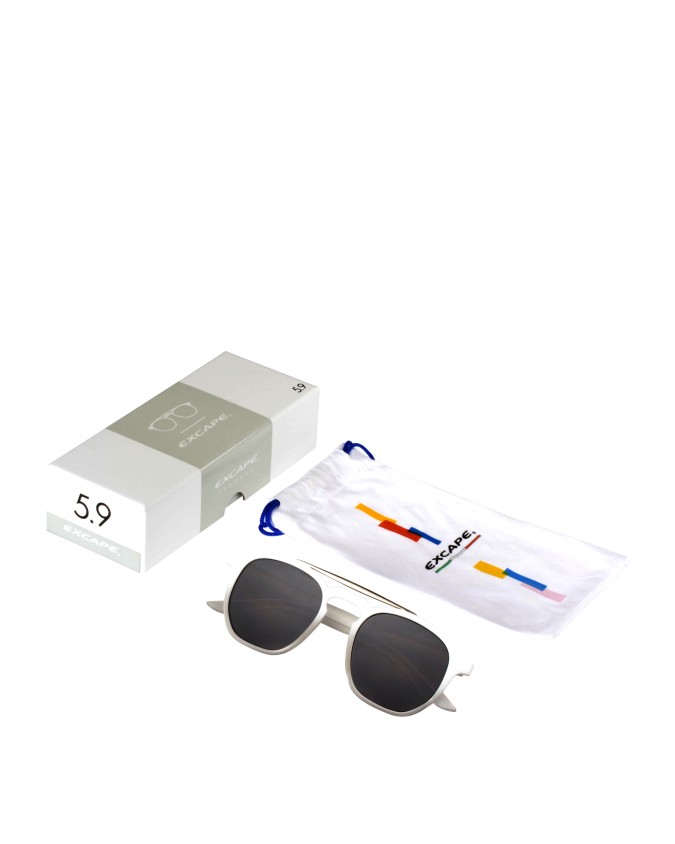Excape - Sunglasses with Metal Bridge...