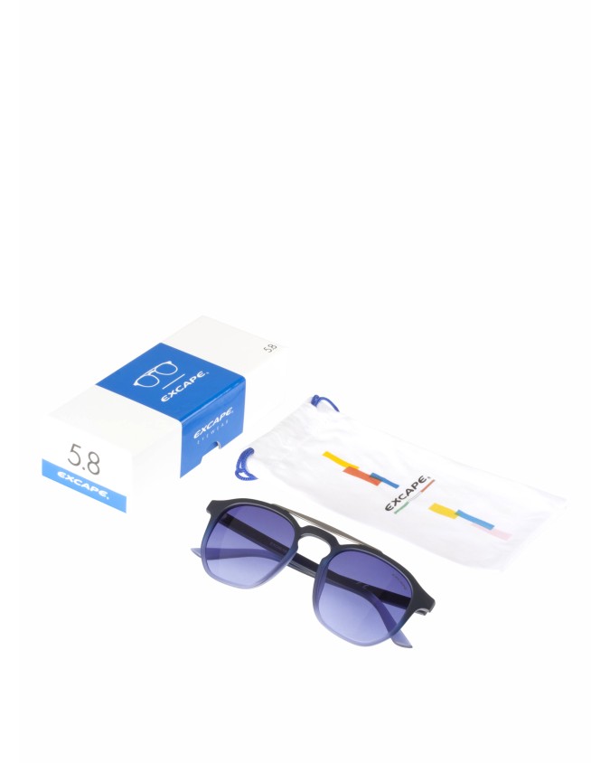 Excape - Sunglasses with Metal Bridge...