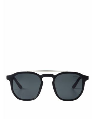 Excape - Sunglasses with Metal Bridge 5.0 - BLACK-SILVER...