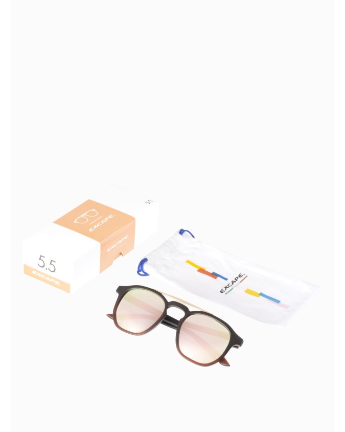 Excape - Sunglasses with Metal Bridge...