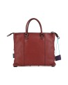 Gabs - G3 PLUS Convertible Leather Tote, Size M, with "Trip" Print