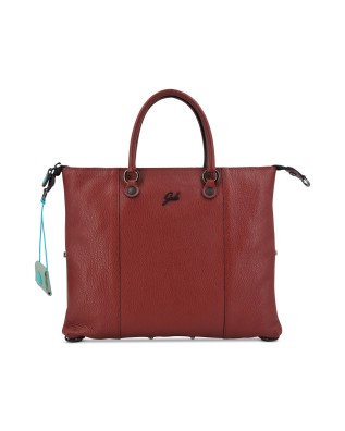 Gabs - Borsa piatta trasformabile in pelle Tg M Bull Black