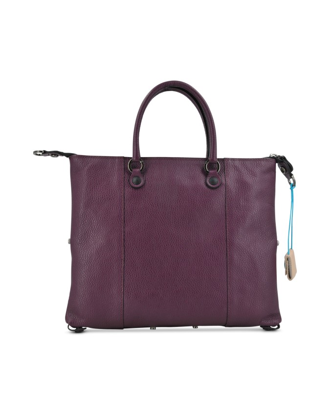 Gabs - Borsa piatta trasformabile in pelle Tg M Bull Black