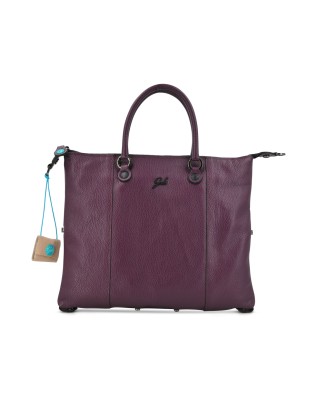 Gabs - Borsa piatta trasformabile in pelle Tg M Bull Black