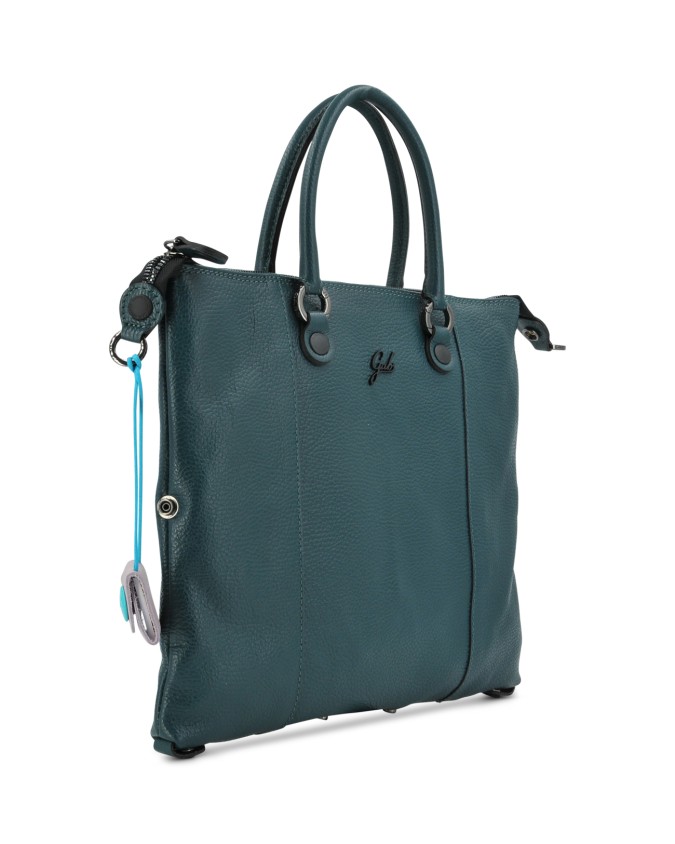 Gabs - Borsa piatta trasformabile in pelle Tg M Bull Black