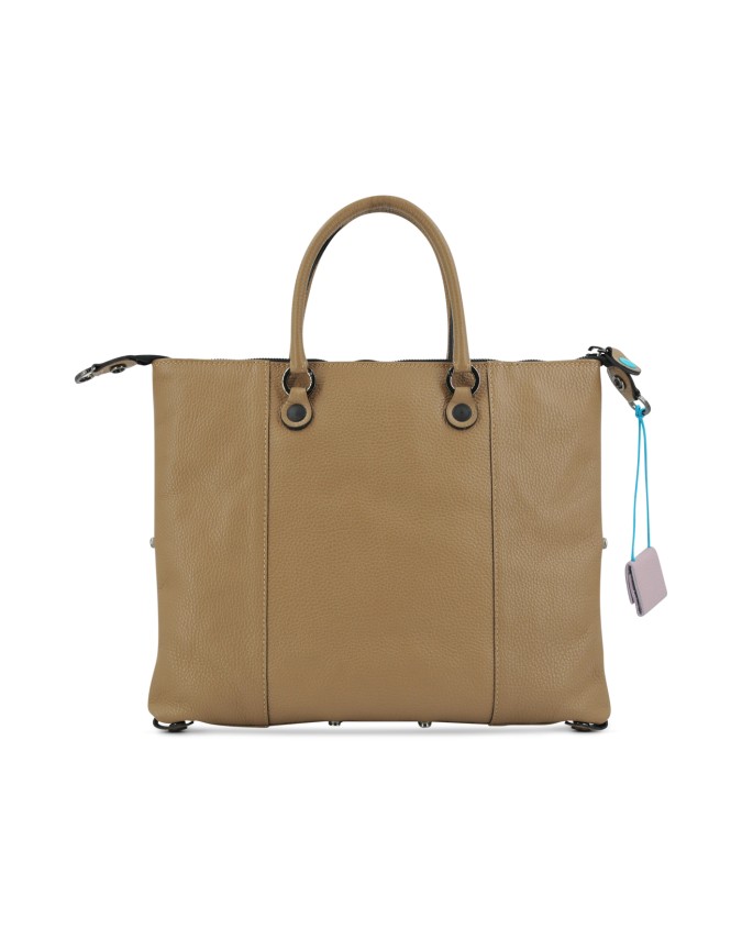 Gabs - Borsa piatta trasformabile in pelle Tg M Bull Black