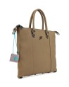 Gabs - Borsa piatta trasformabile in pelle Tg M Bull Black