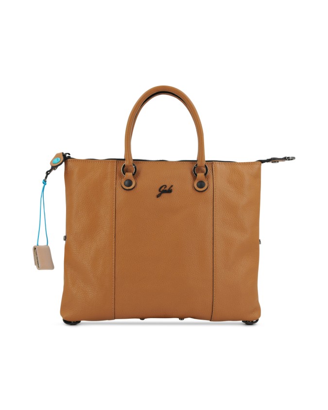 Gabs - Borsa piatta trasformabile in pelle Tg M Bull Black