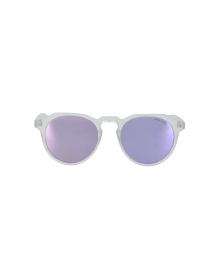 Excape – Runde Sonnenbrille, Modell 3.0 - TRASP WEISS, PC...