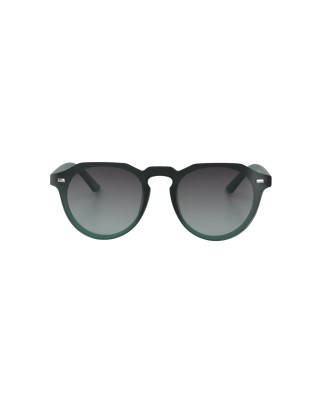 Excape - Round Sunglasses, Model 4.0 - TRANSPARENT GREEN...