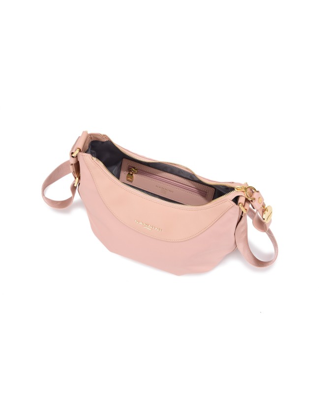 Nannini - Borsa a Tracolla in Nylon e Pelle Liberty Air