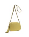 Nannini - Keira Leather Camera Bag with Two Compartments and a Shoulder Strap