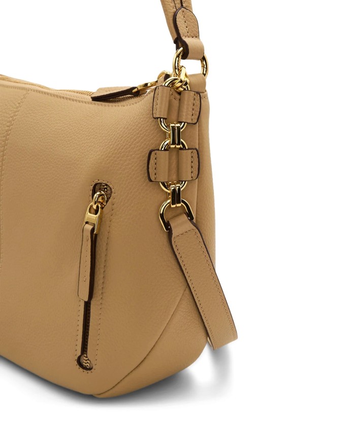 Nannini - Borsa a Spalla Hobo con Tracolla in Pelle Yvonne M