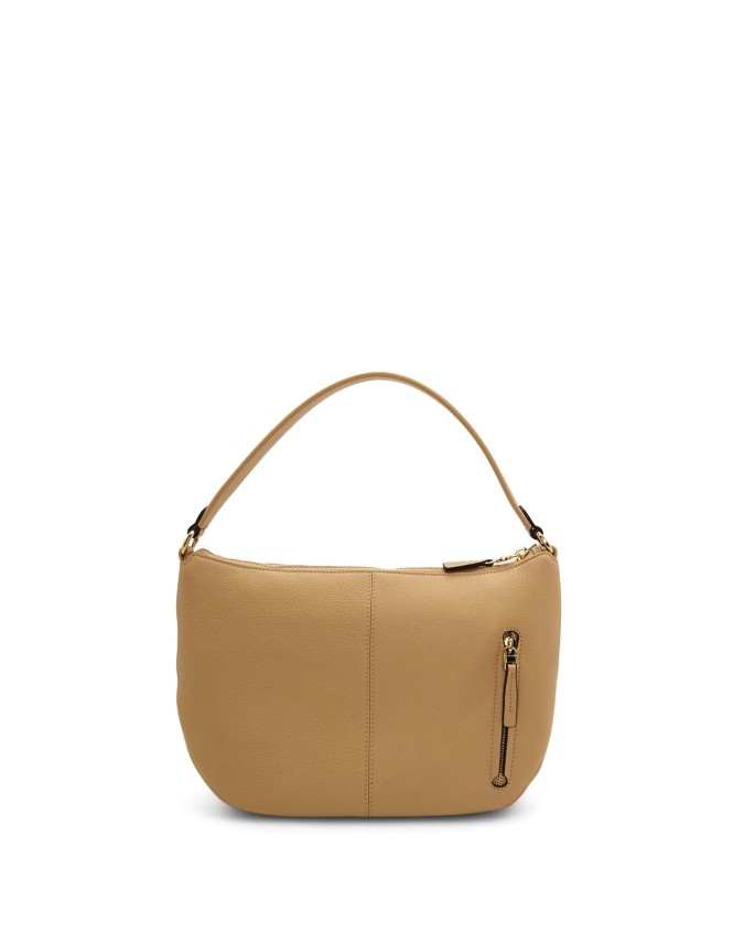 Nannini - Borsa a Spalla Hobo con Tracolla in Pelle Yvonne M