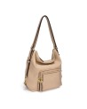 Nannini - Tiziana Leather Shoulder Bag That Converts to a Backpack